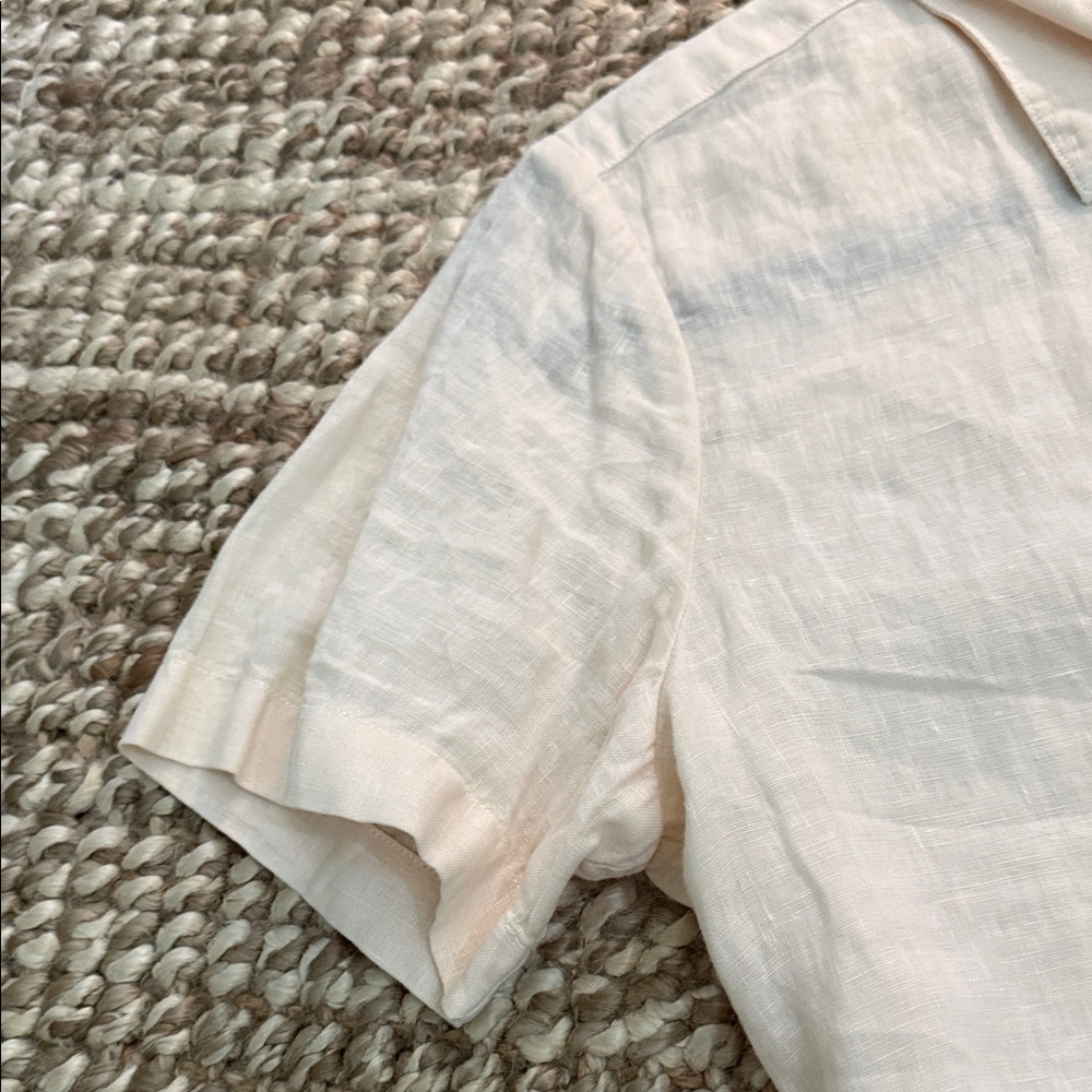 THEORY 100% Linen Button-Up Shirt - Unbranded - Picture 4 of 11